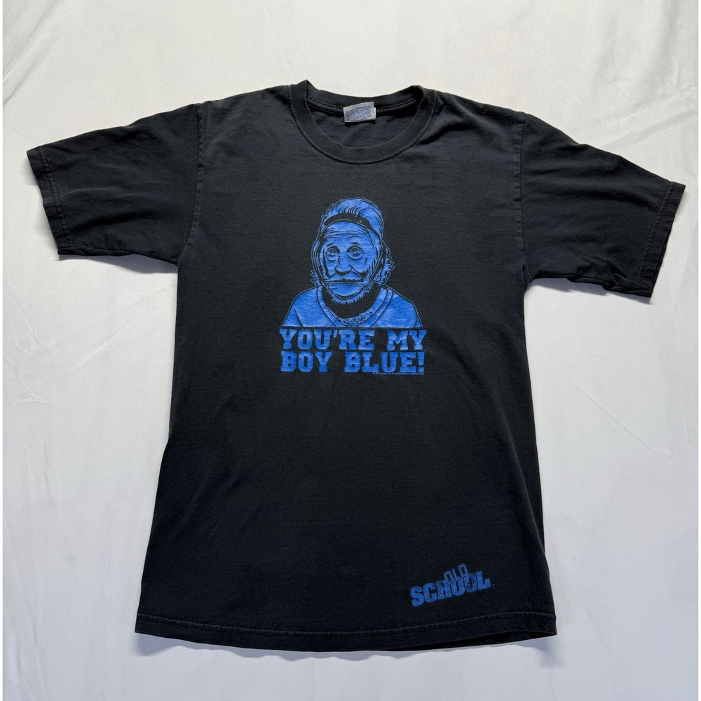 Hanes Heavyweight "You're My Boy Blue" Graphic Tee Men's M Movie Quote Shirt